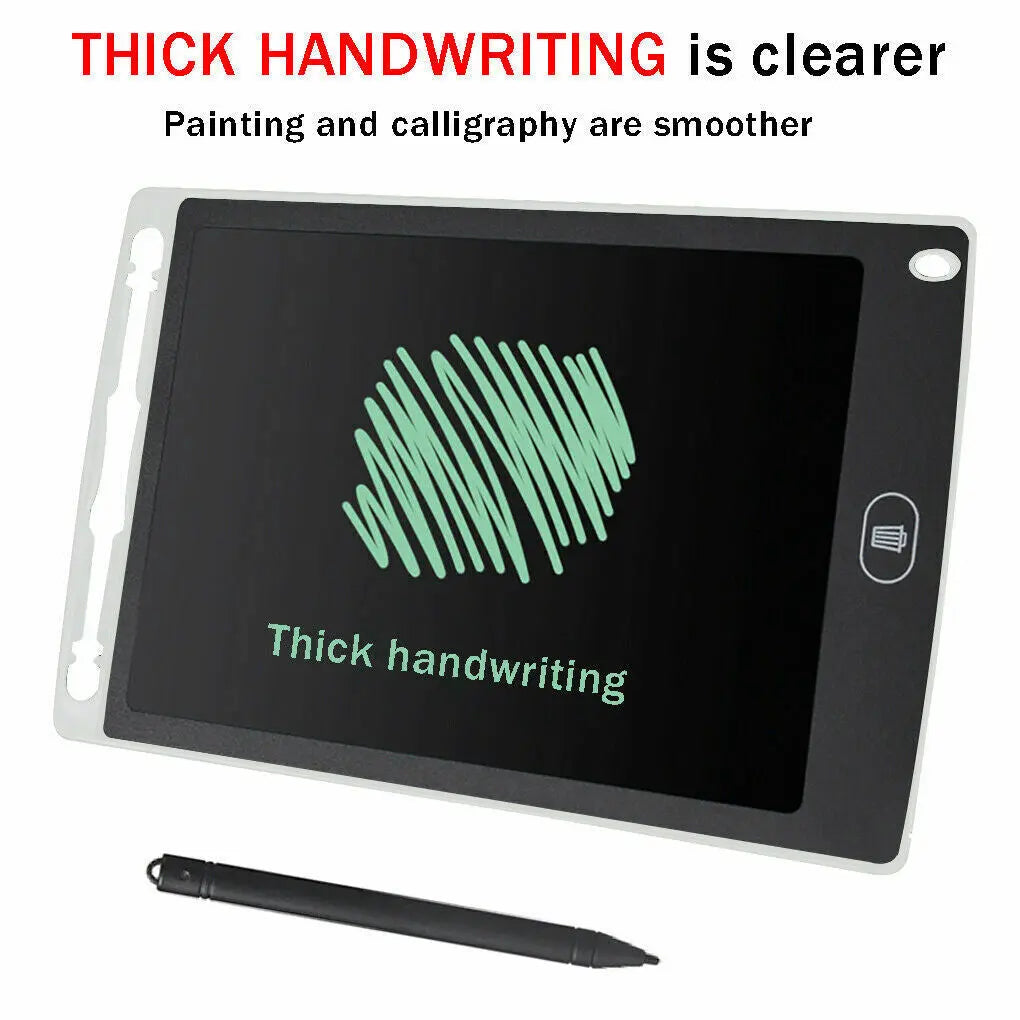 12" Electronic Digital LCD Writing Tablet Drawing Board Graphics Kids Gifts Toys - Paul Wotton