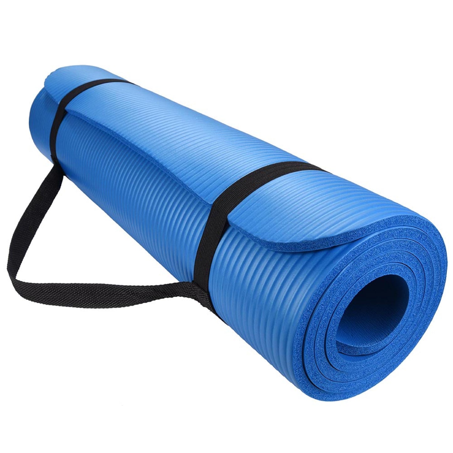 Yoga Mat 15Mm Thick Exercise Mat Gym Workout Fitness Pilates Home Non Slip NBR