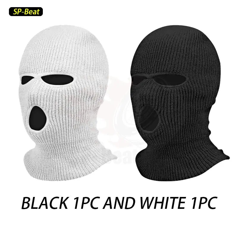 2-Pack Halloween Car Seat Headrest Covers – Masked Person Knit Design - Paul Wotton