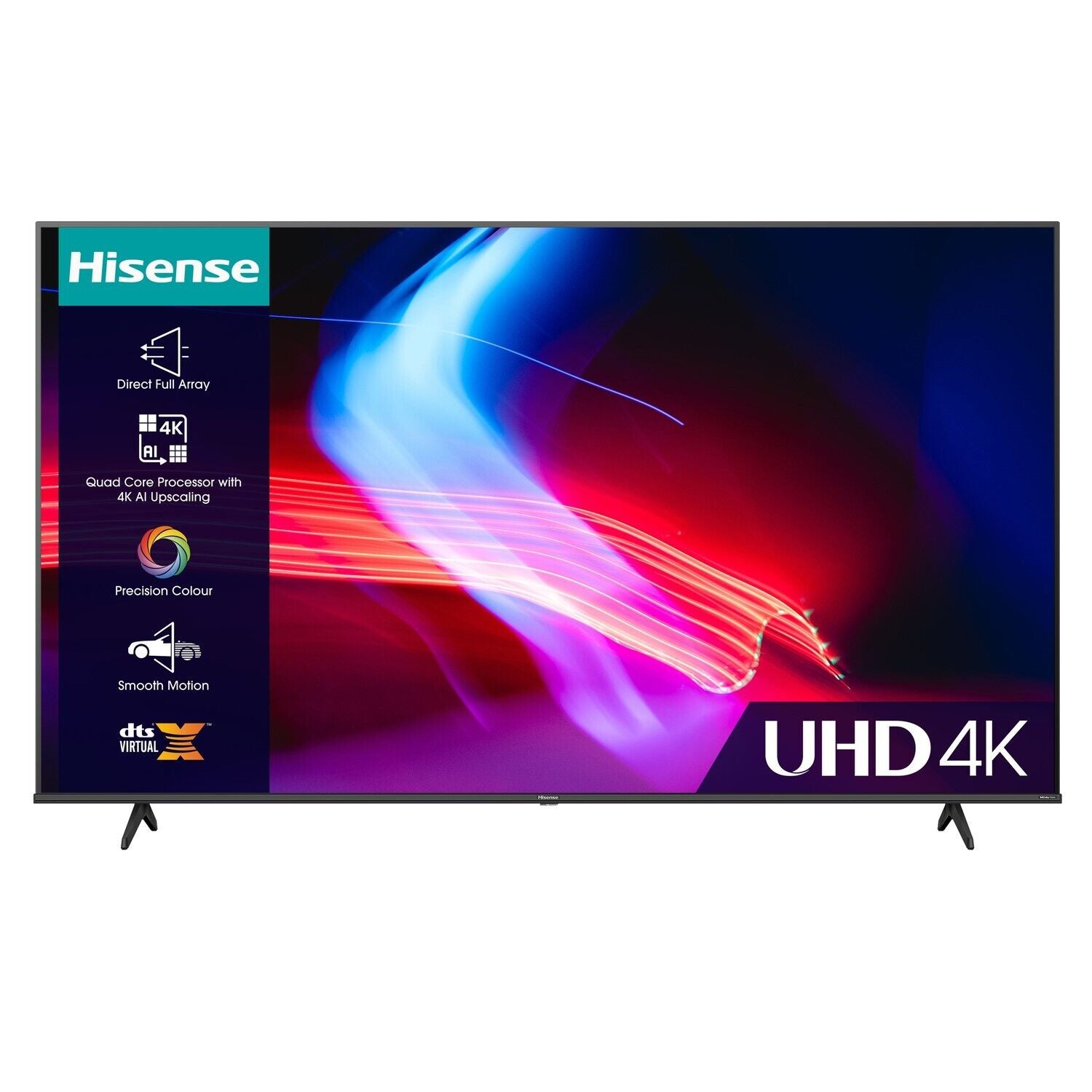 Hisense A6K 50 Inch Smart 4K Ultra HD LED TV 50A6KTUK