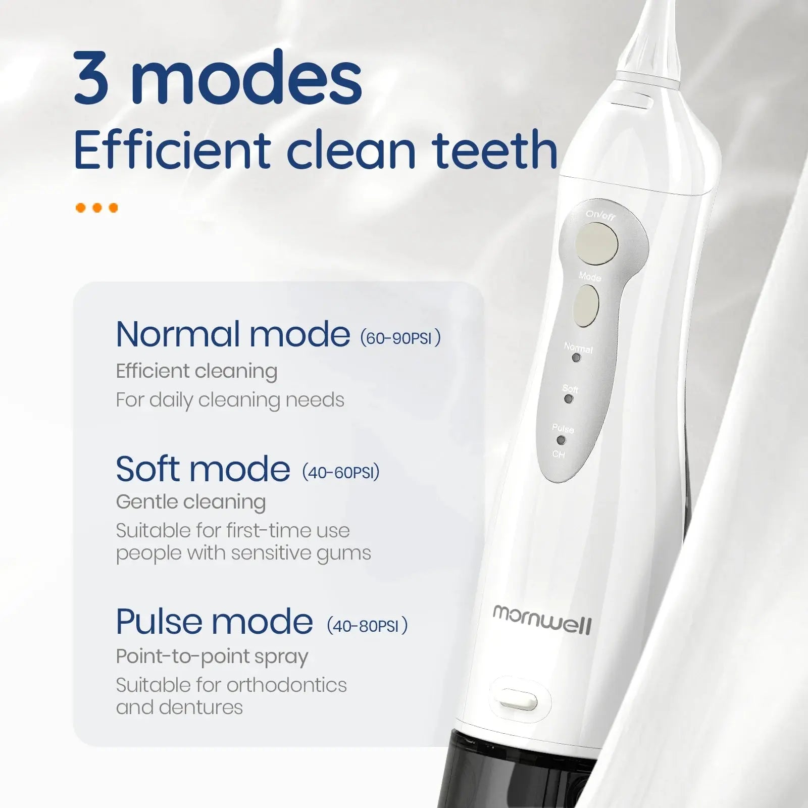 D52 Portable Oral Irrigator – Rechargeable Water Flosser - Paul Wotton