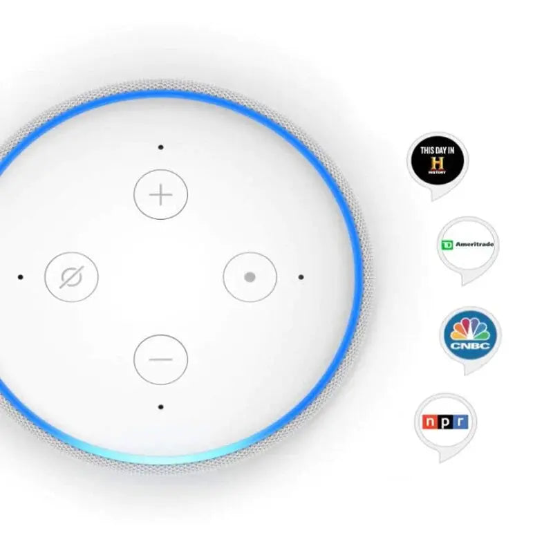 Echo 3 Generation AI Smart Speaker Alexa Can Control the Same Series of Smart Appliances, Air Conditioner Bulb Vacuum Cleaner - Paul Wotton