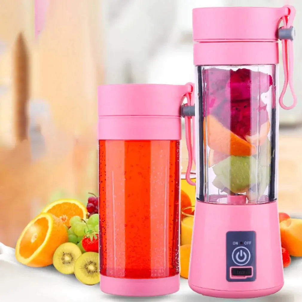 Hot Electric Juicer USB Rechargeable Handheld Smoothie Blender Fruit Mixers Milkshake Maker Machine Food Grade Material HOT SALE - Paul Wotton